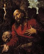 Jan van Hemessen St Jerome oil painting on canvas